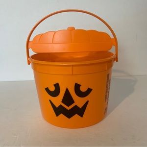 McDONALD'S McGoblin Halloween Bucket Pail Buckets HAPPY MEAL TOY 2022 Orange